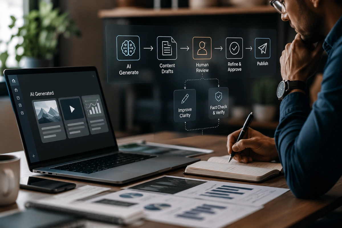 How To Use AI Content Without Losing Trust
