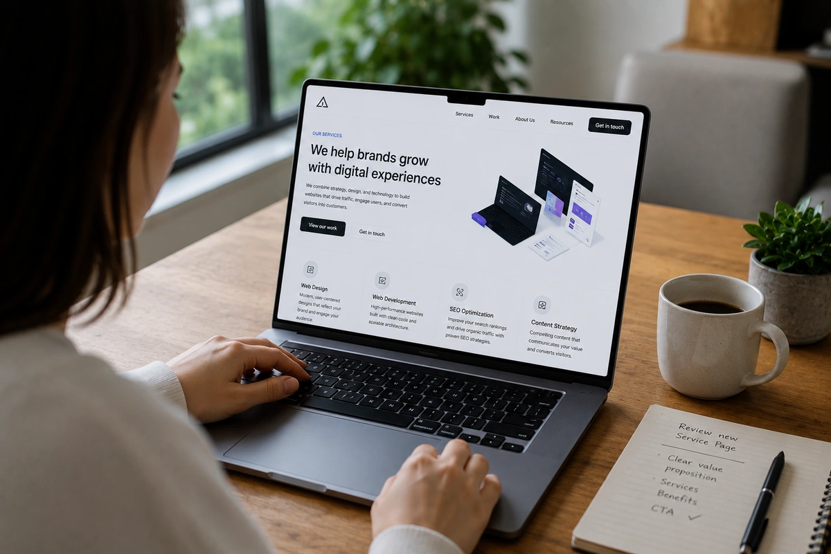 What Customers Look For On A Service Page