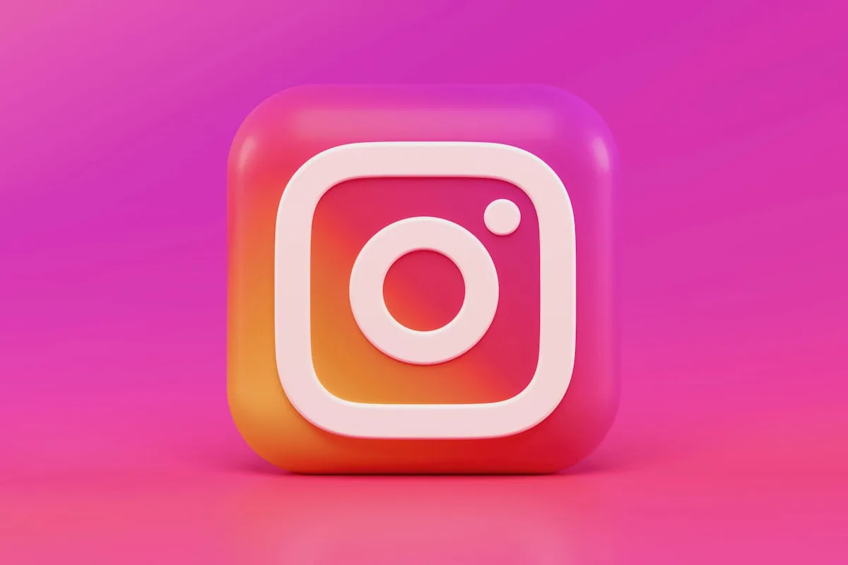 Social media content dashboard on a phone